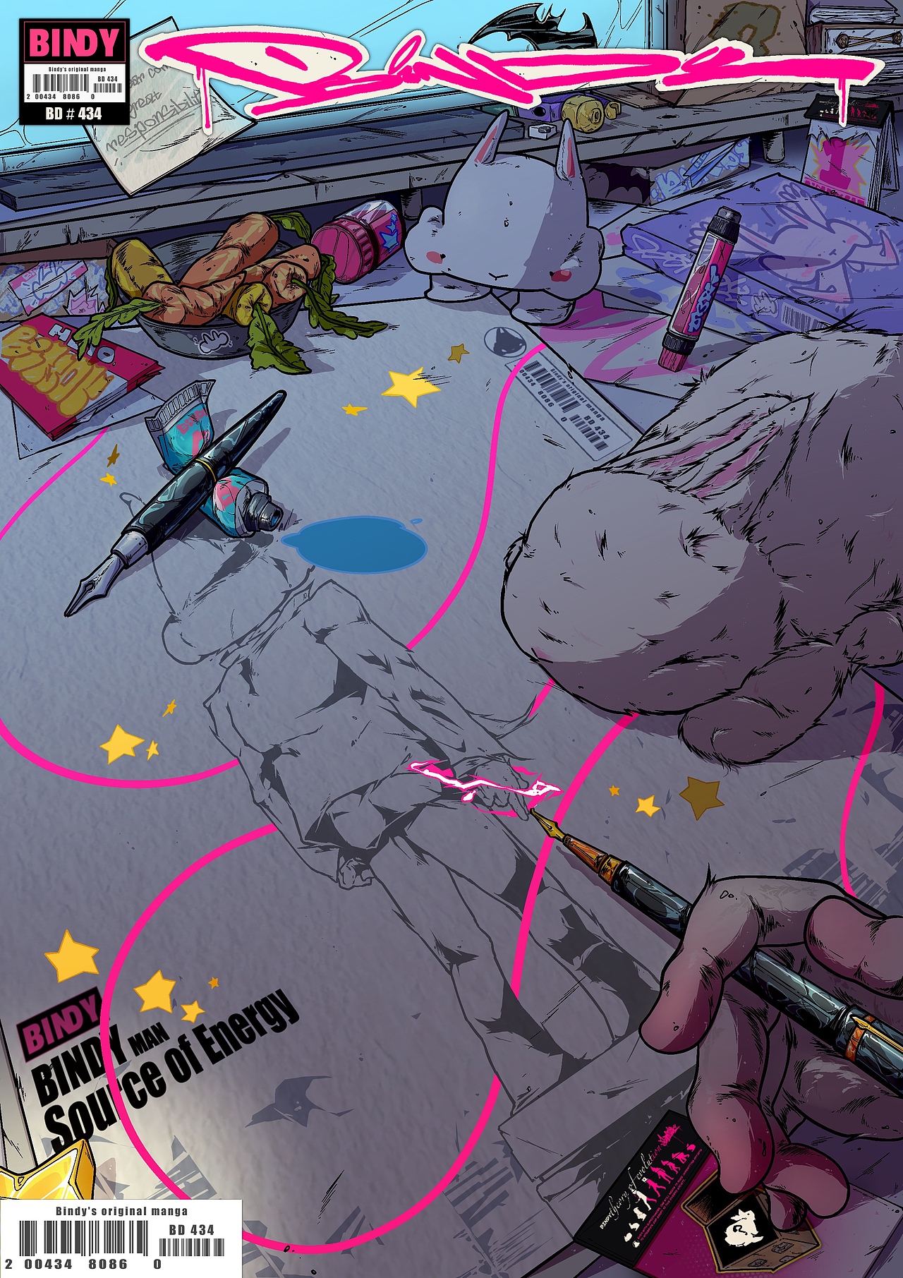 关于bindy这只小兔子的设定（图ZMzkzNDA2NjI4） - 单幅漫画 - 站酷设计师bindyy原创素材 - 站酷ZCOOL