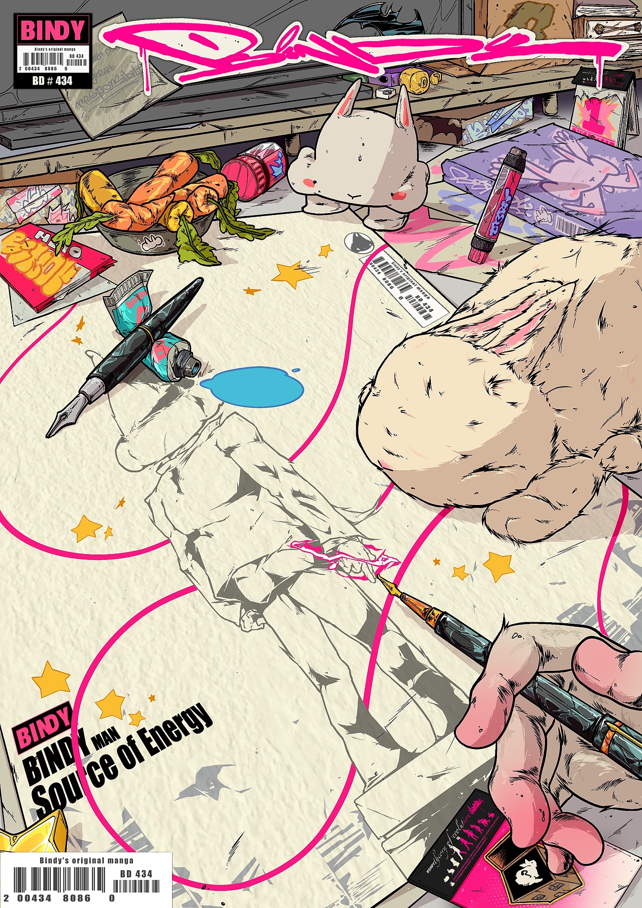 关于bindy这只小兔子的设定（图ZMzkzNDA2NjI0） - 单幅漫画 - 站酷设计师bindyy原创素材 - 站酷ZCOOL