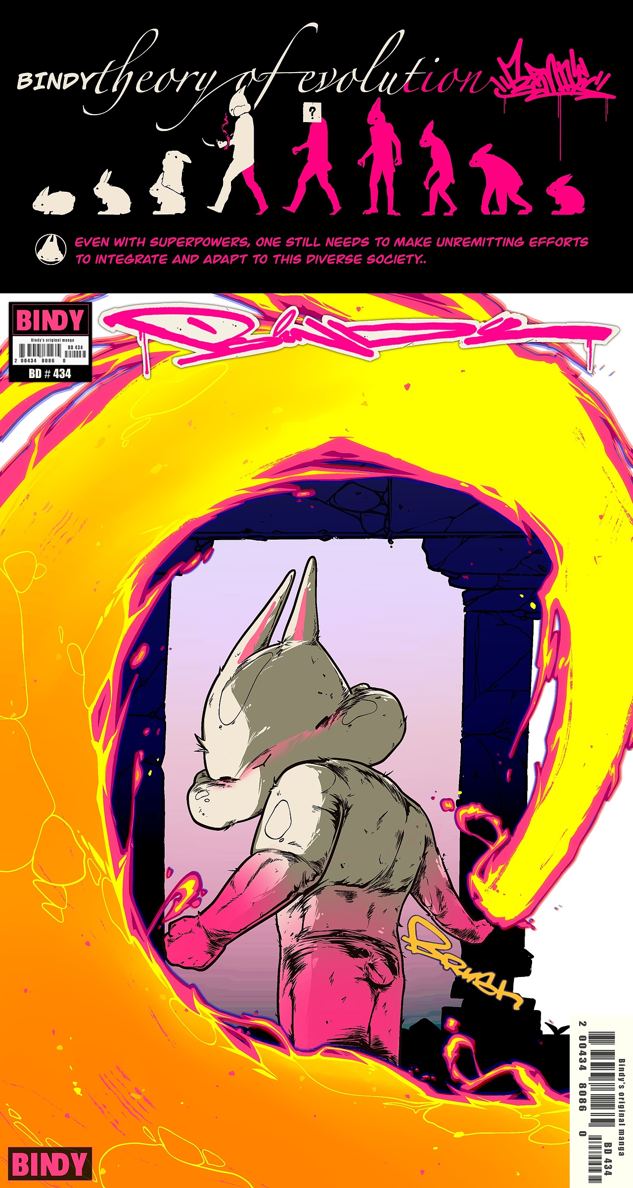 关于bindy这只小兔子的设定（图ZMzkzNDA2NjQ0） - 单幅漫画 - 站酷设计师bindyy原创素材 - 站酷ZCOOL