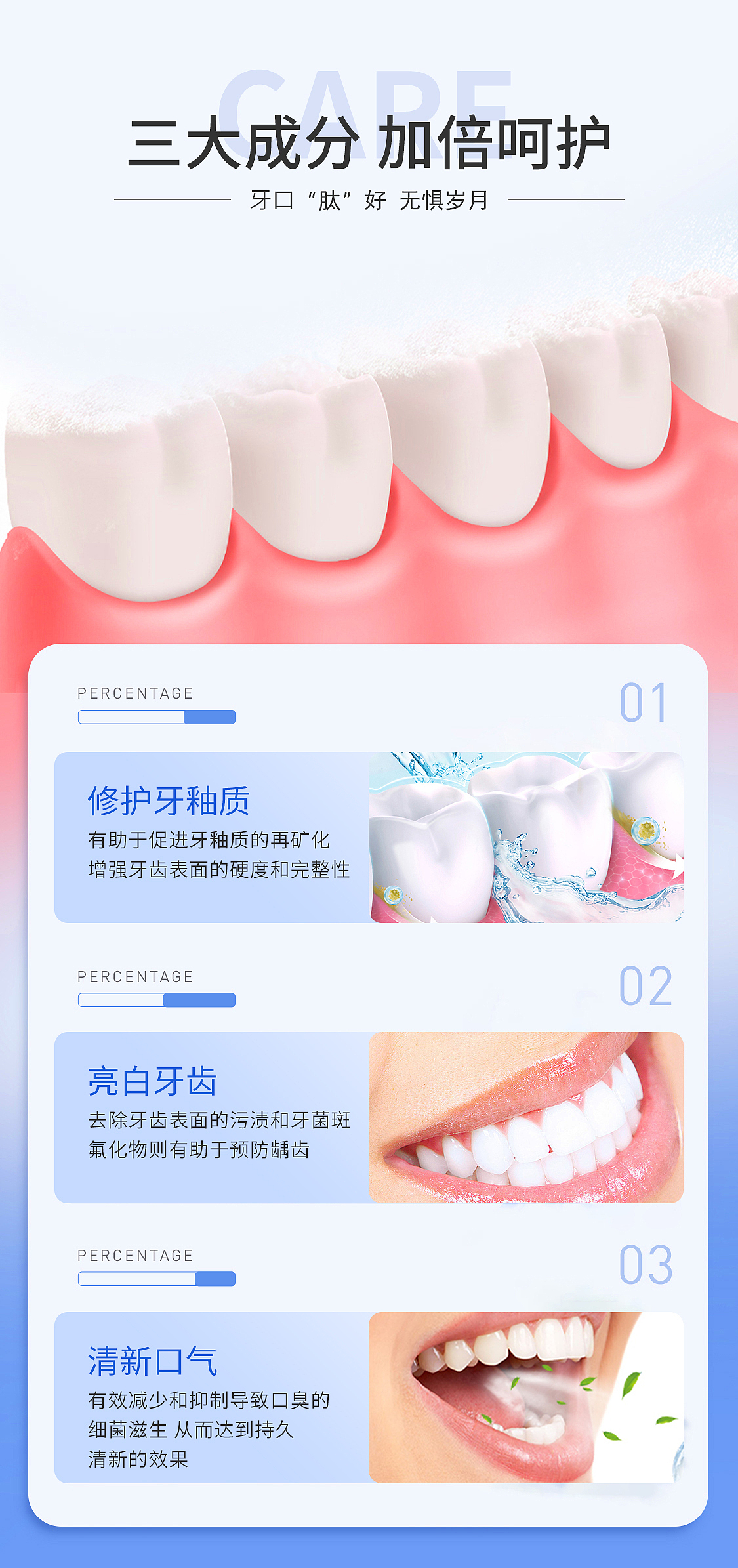 牙膏详情页