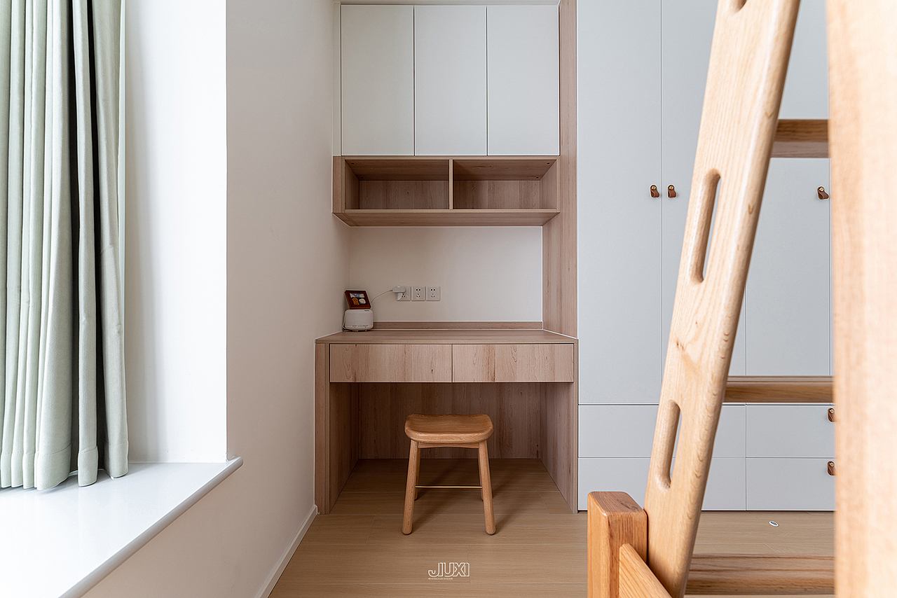 奶油原木一落地,放大30㎡的效果就有了