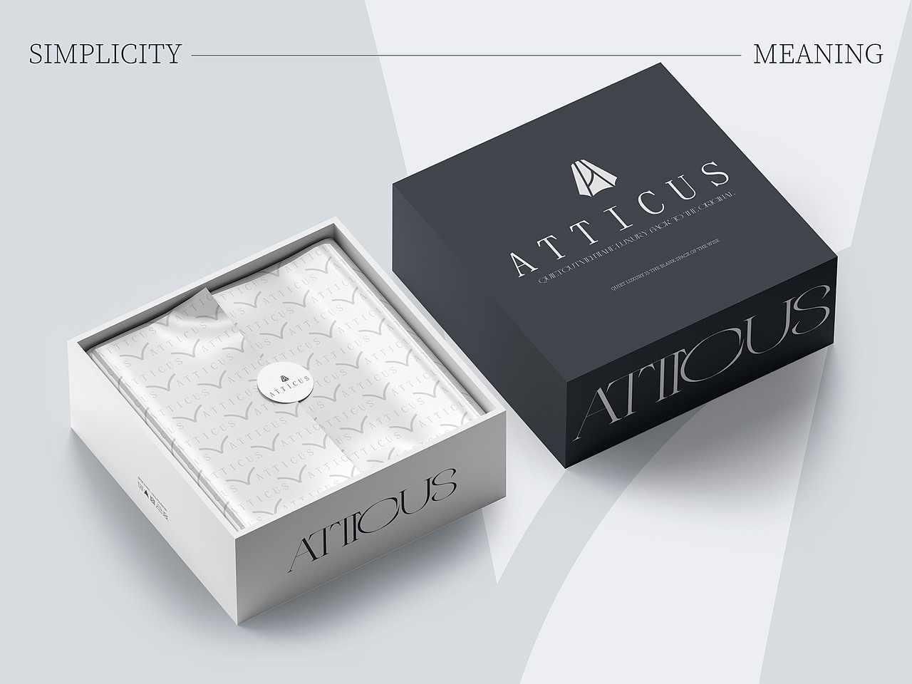 亚帝卡(ATTICUS)男装品牌设计 | 服装品牌视觉提案（图ZMzkzNDEzNjU2） - 品牌 - 站酷设计师南昱原创素材 - 站酷ZCOOL