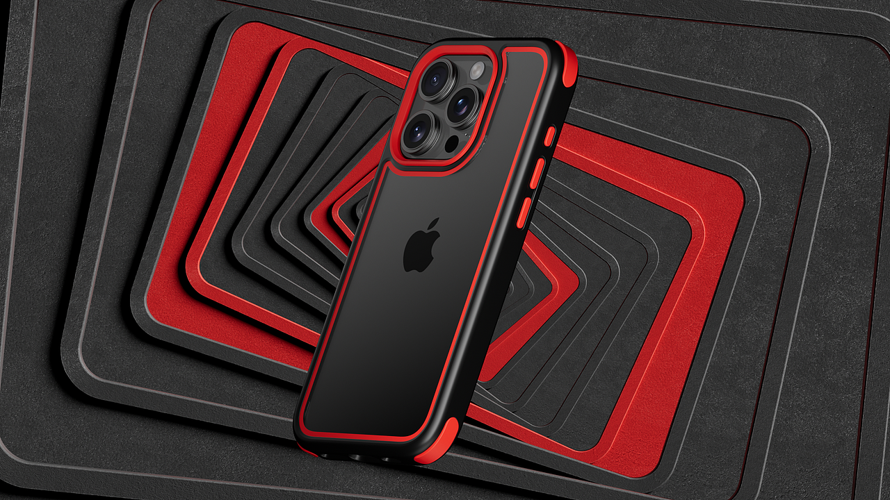 手机壳 撞色壳 动态视频 三维渲染