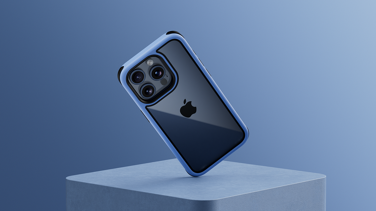 手机壳 撞色壳 动态视频 三维渲染