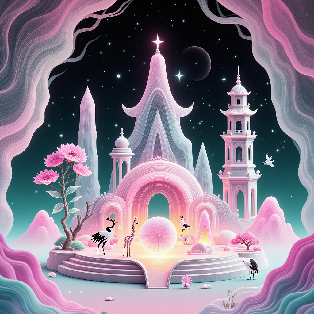 清雅插画（图ZMzkzNDE0MTQw） - 艺术插画 - 站酷设计师不便个原创素材 - 站酷ZCOOL