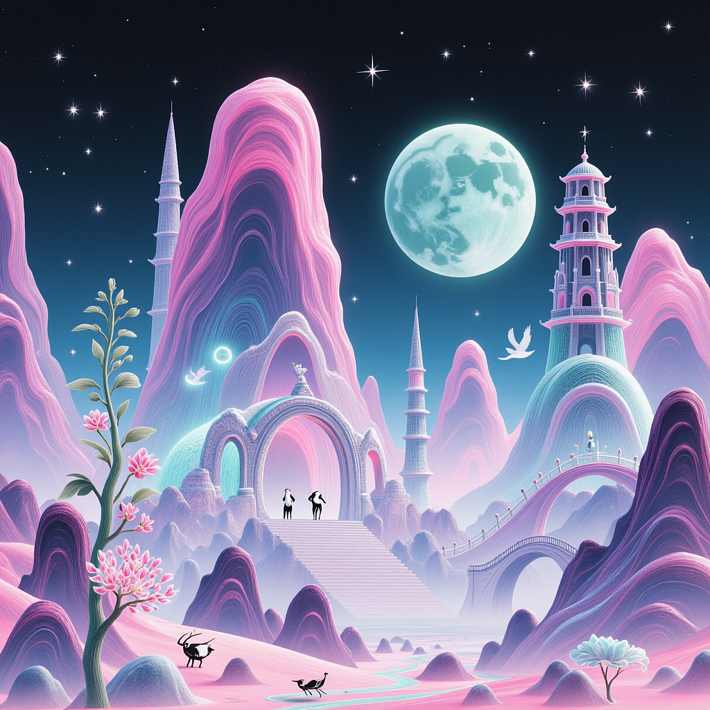 清雅插画（图ZMzkzNDE0MTUy） - 艺术插画 - 站酷设计师不便个原创素材 - 站酷ZCOOL