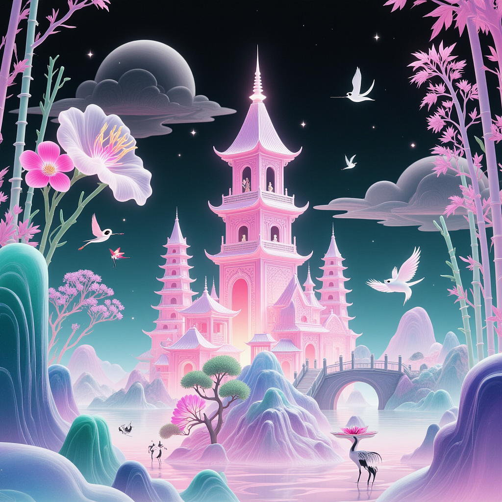 清雅插画（图ZMzkzNDE0MTY4） - 艺术插画 - 站酷设计师不便个原创素材 - 站酷ZCOOL