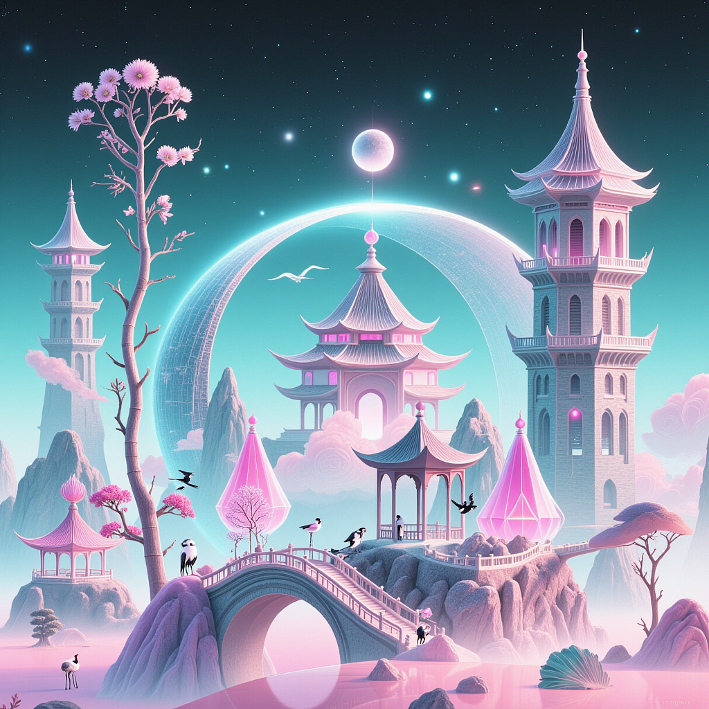 清雅插画（图ZMzkzNDE0MzE2） - 艺术插画 - 站酷设计师不便个原创素材 - 站酷ZCOOL