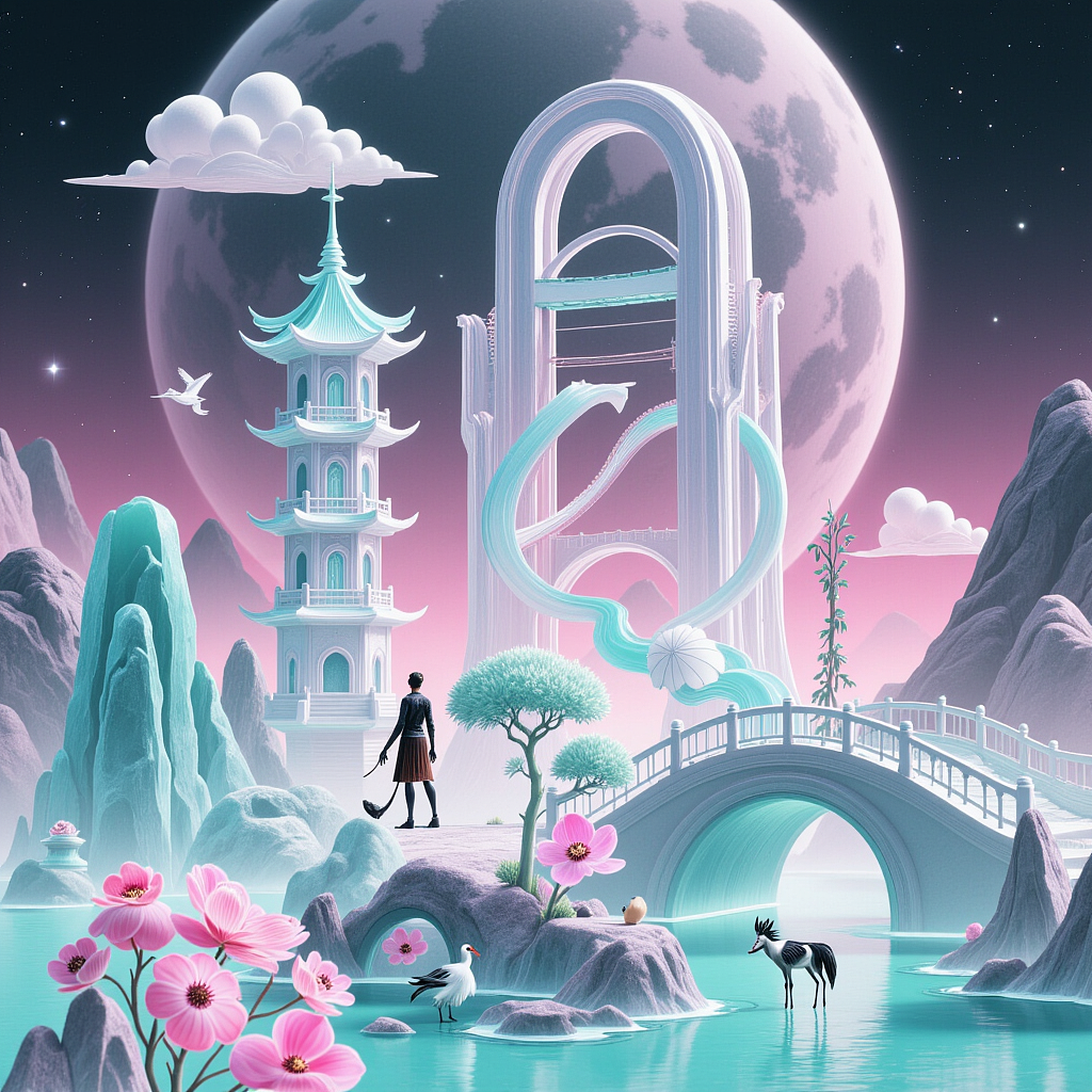 清雅插画（图ZMzkzNDE0MzIw） - 艺术插画 - 站酷设计师不便个原创素材 - 站酷ZCOOL