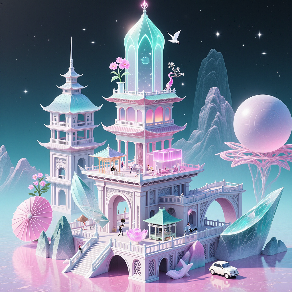 清雅插画（图ZMzkzNDE0MzQ0） - 艺术插画 - 站酷设计师不便个原创素材 - 站酷ZCOOL