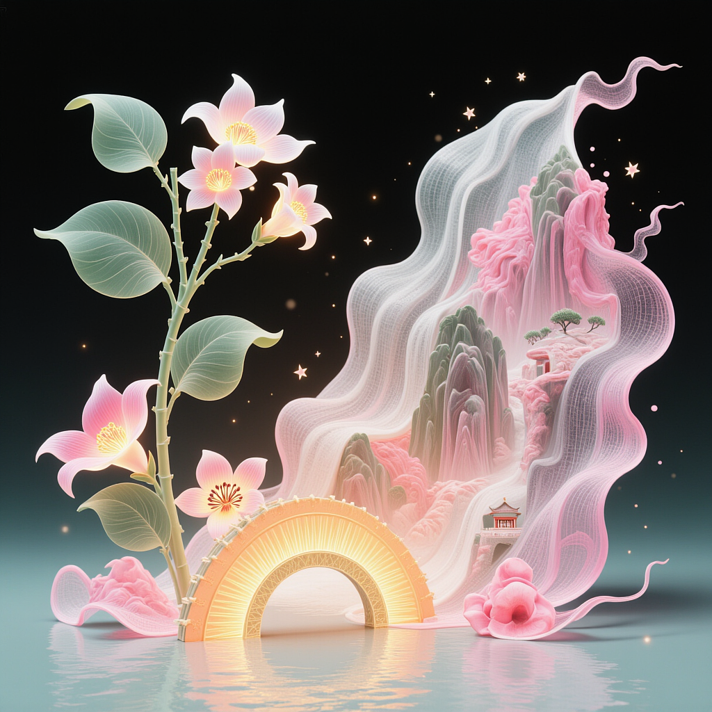 清雅插画（图ZMzkzNDE0Mzky） - 艺术插画 - 站酷设计师不便个原创素材 - 站酷ZCOOL