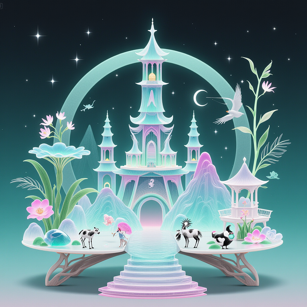 清雅插画（图ZMzkzNDE0MTI4） - 艺术插画 - 站酷设计师不便个原创素材 - 站酷ZCOOL