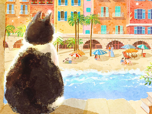 插画｜柠檬味的夏日 