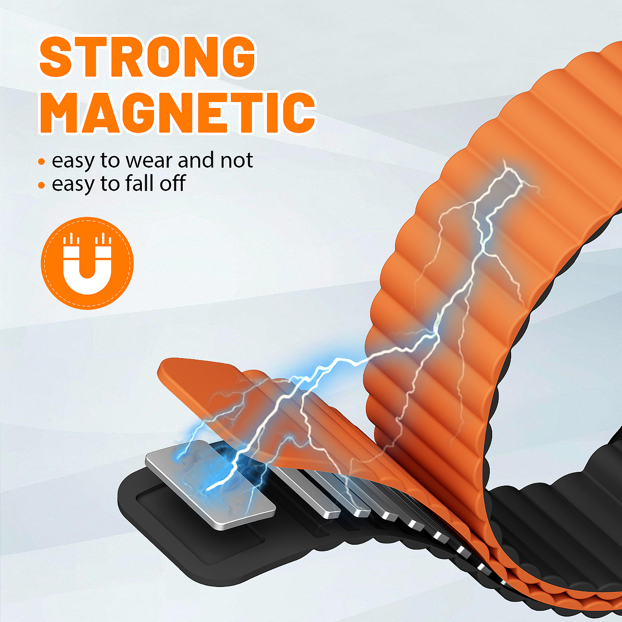 AMZ-苹果硅胶磁吸回环升级表带主图高级A+（图ZMzkzNDIzNDA0） - 其他平面 - 站酷设计师1971674860原创素材 - 站酷ZCOOL