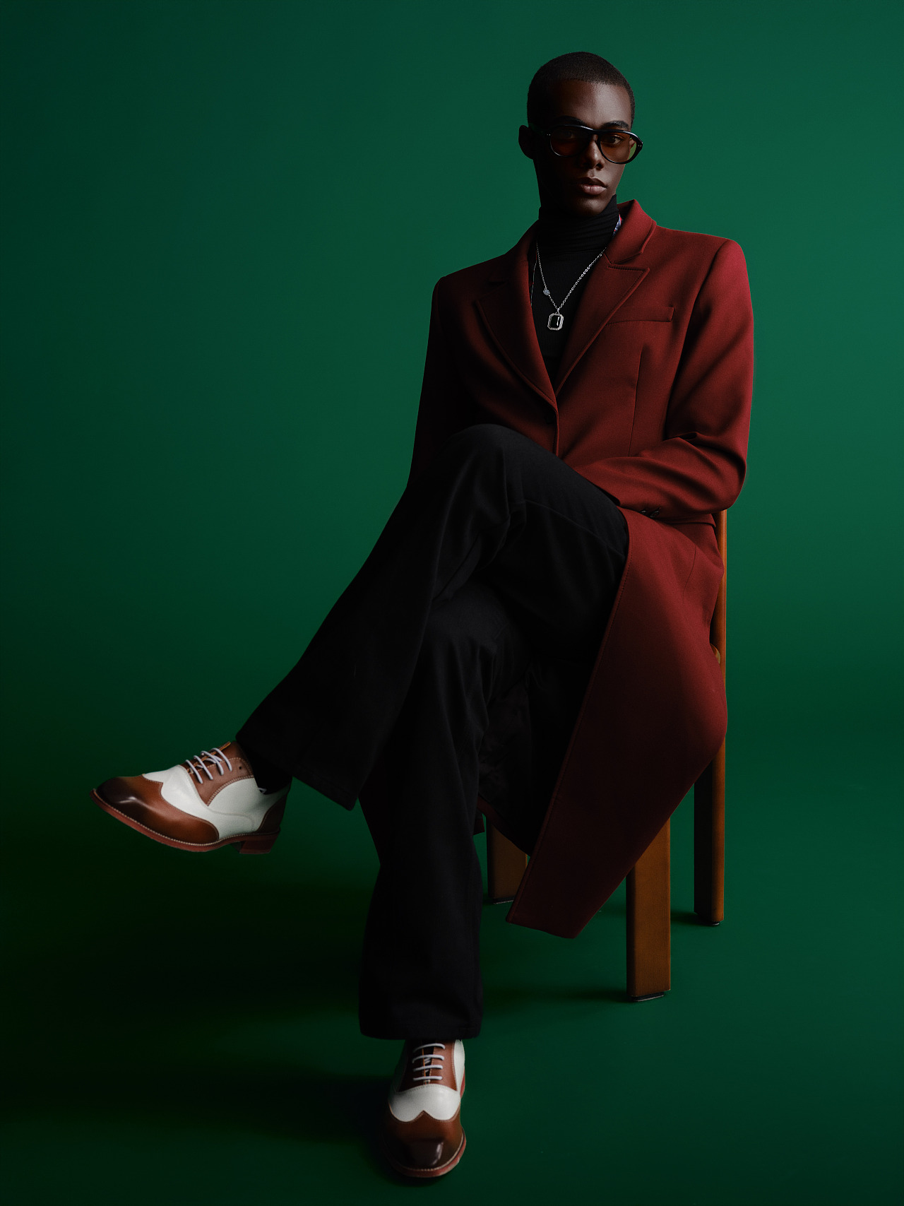 一组男模时装 LOOK 拍摄