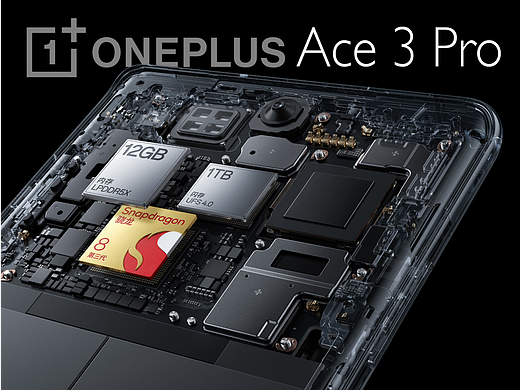 一加手机Ace3Pro爆炸图 OnePlus Ace 3 Pro  