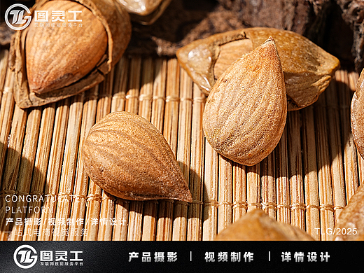 静物摄影丨电商产品拍摄丨休闲零食干货坚果开口杏核