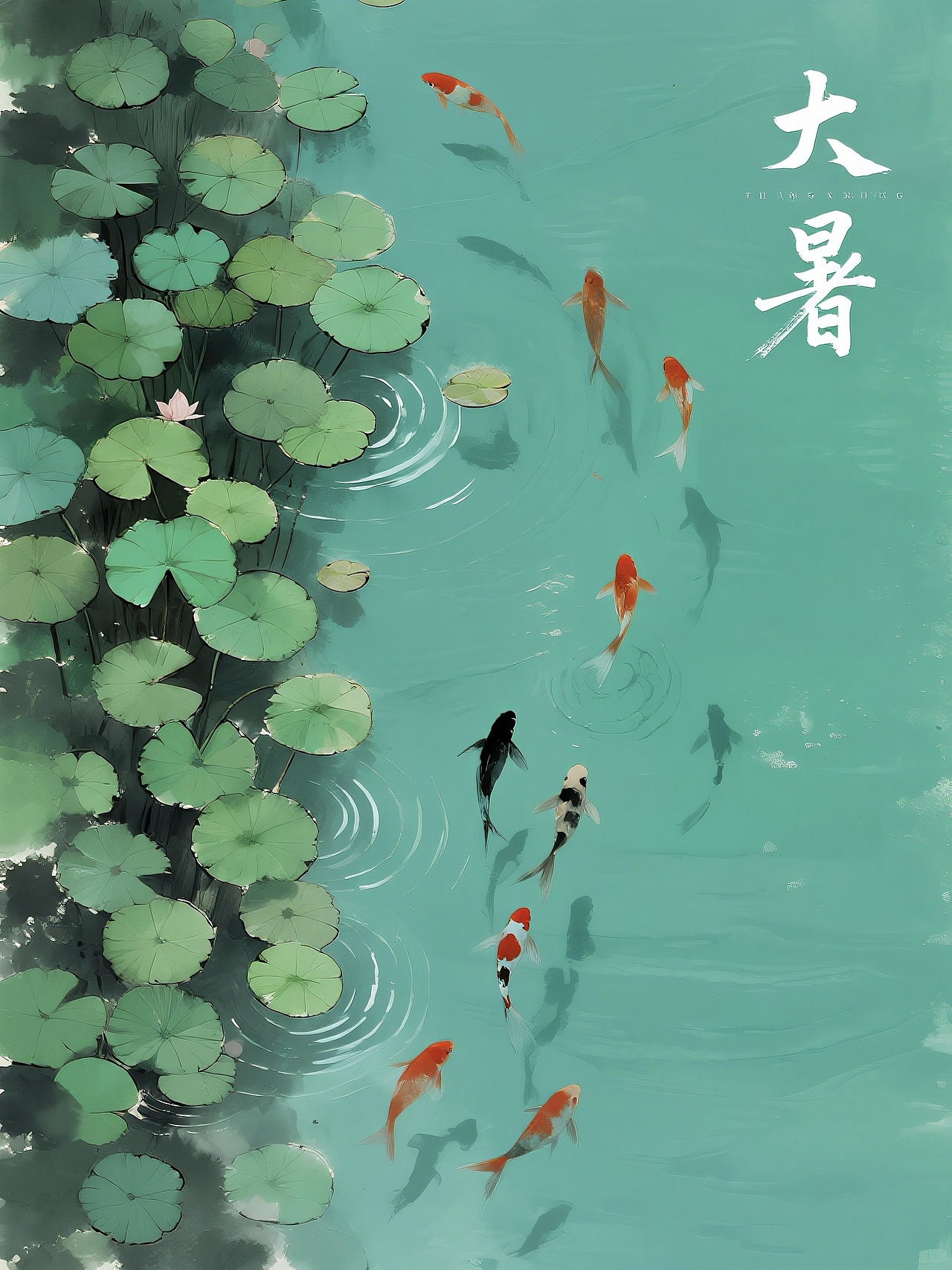 大暑习俗，赏荷泛舟