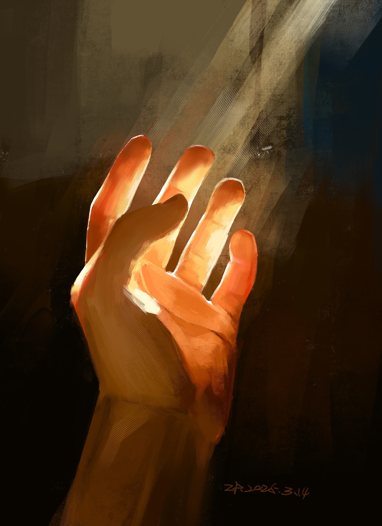 抓住那一束光（图ZMzkzNDM0MDMy） - 商业插画 - 站酷设计师搜酷咖豆原创素材 - 站酷ZCOOL