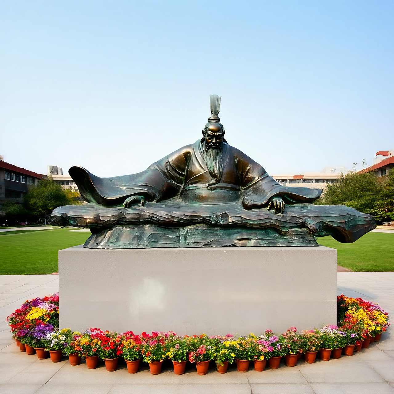 儒圣孔子雕像欣赏