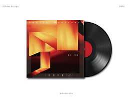 《日落大道》音乐专辑封面设计| 专辑设计