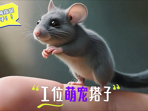 萌宠搭子-拇指鼠🐀🐀🐀