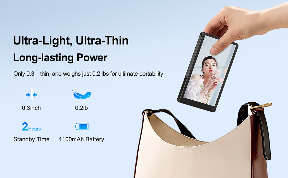 4寸手机自拍副屏 用于手机后置摄像头拍照