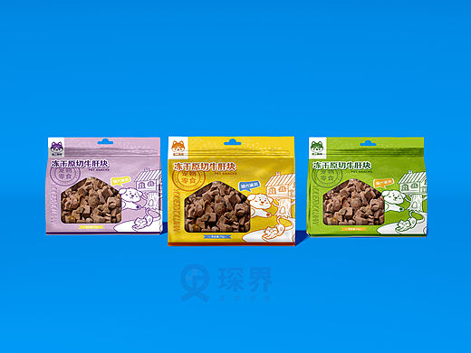 寵物食品包裝設(shè)計(jì)（個(gè)人主頁(yè)-ZNzIyMjEzMTI=） - 包裝 - 站酷設(shè)計(jì)師琛界創(chuàng)意原創(chuàng)素材 - 站酷ZCOOL