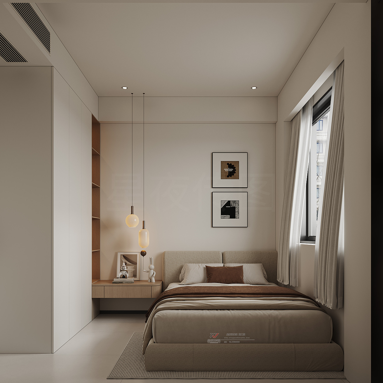 现代奶油风的浪漫演绎：温柔与高级的平衡艺术