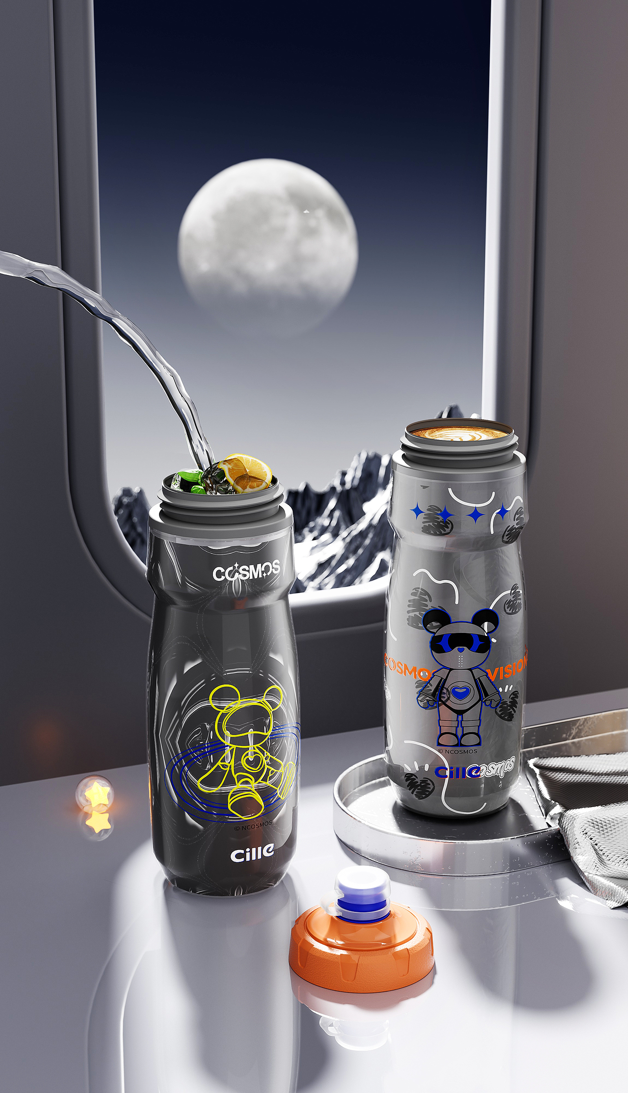 水杯渲染（图ZMzkzNDY0MjQ0） - 电商 - 站酷设计师小顽童_原创素材 - 站酷ZCOOL