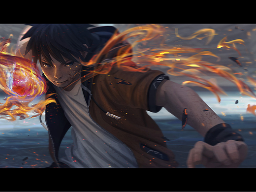 《术灵者》——无名小卒,焰燃希