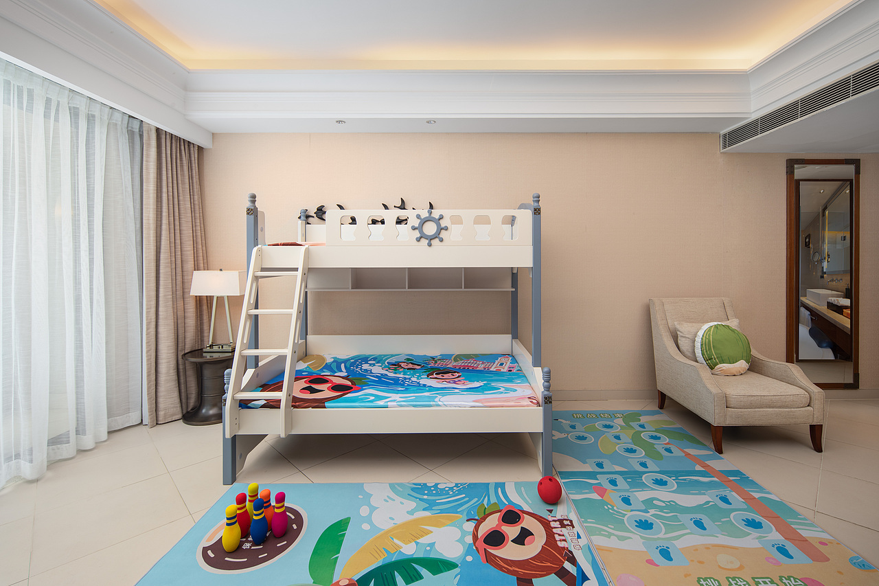 酒店｜海口鲁能希尔顿酒店亲子主题房