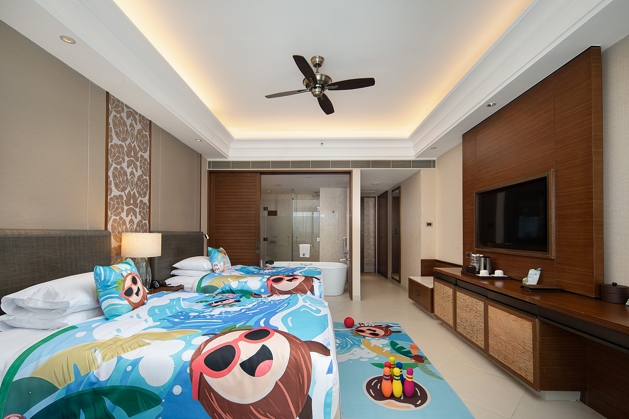 酒店|海口鲁能希尔顿酒店亲子主题房