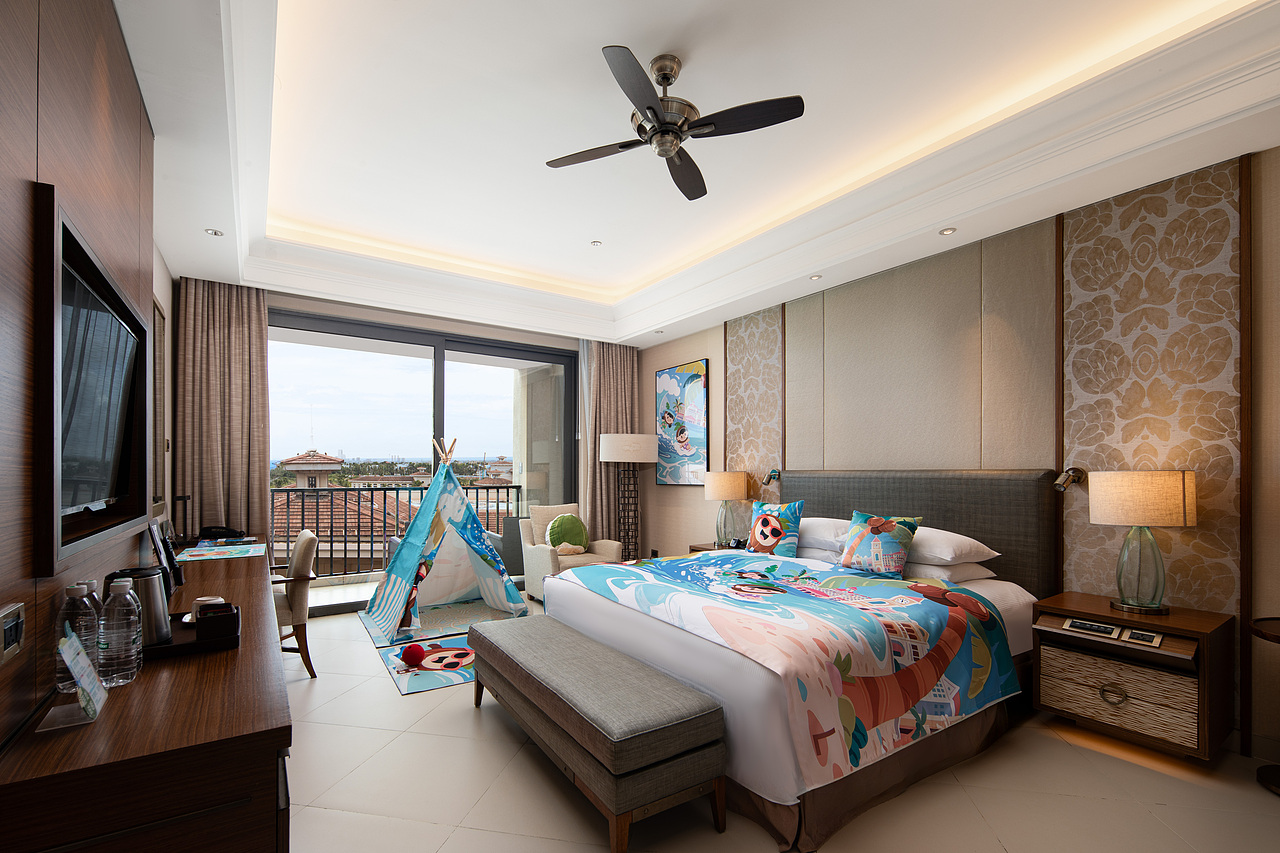 酒店｜海口鲁能希尔顿酒店亲子主题房