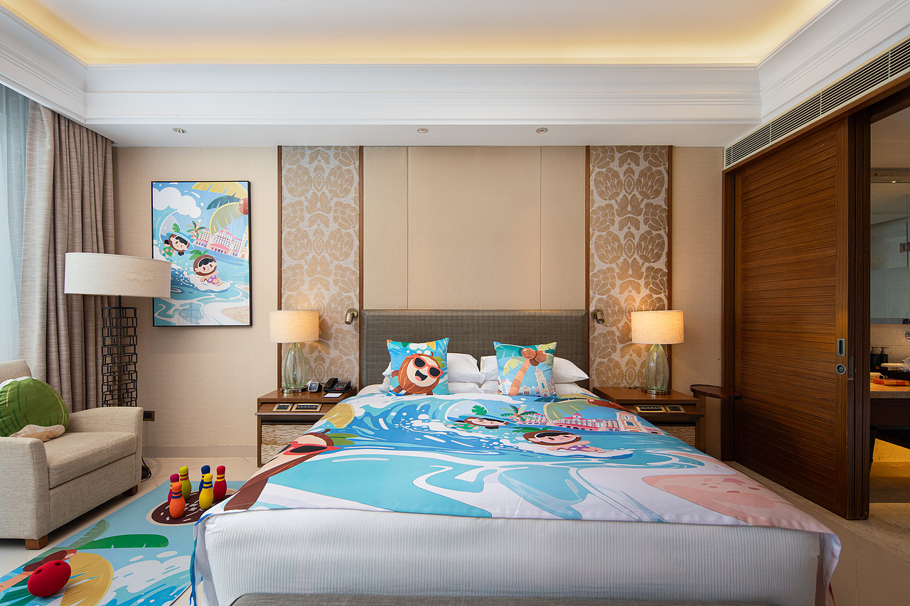 酒店｜海口鲁能希尔顿酒店亲子主题房