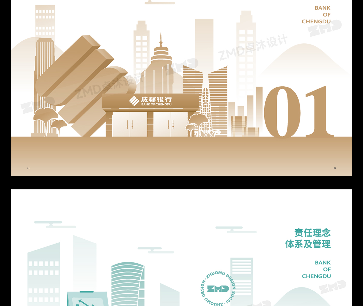 企业社会责任ESG报告画册参考模版欣赏，矢量可编辑！（图ZMTUxNTA5NTY=） - 观点 - 站酷设计师ZMD卓沐设计原创素材 - 站酷ZCOOL