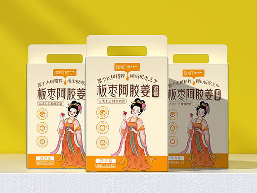 板枣阿胶包装设计