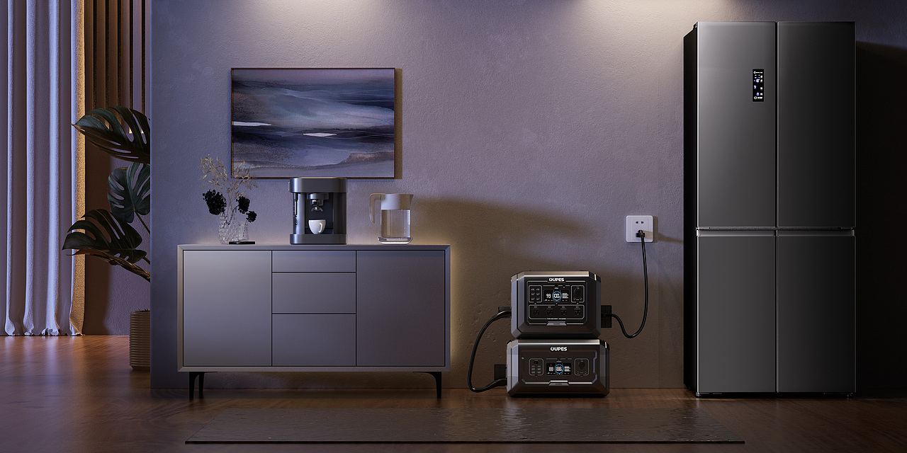 产品渲染|储能电源-室内场景渲染~（图ZMzkzNDcxMjg0） - 场景 - 站酷设计师一只脆脆原创素材 - 站酷ZCOOL