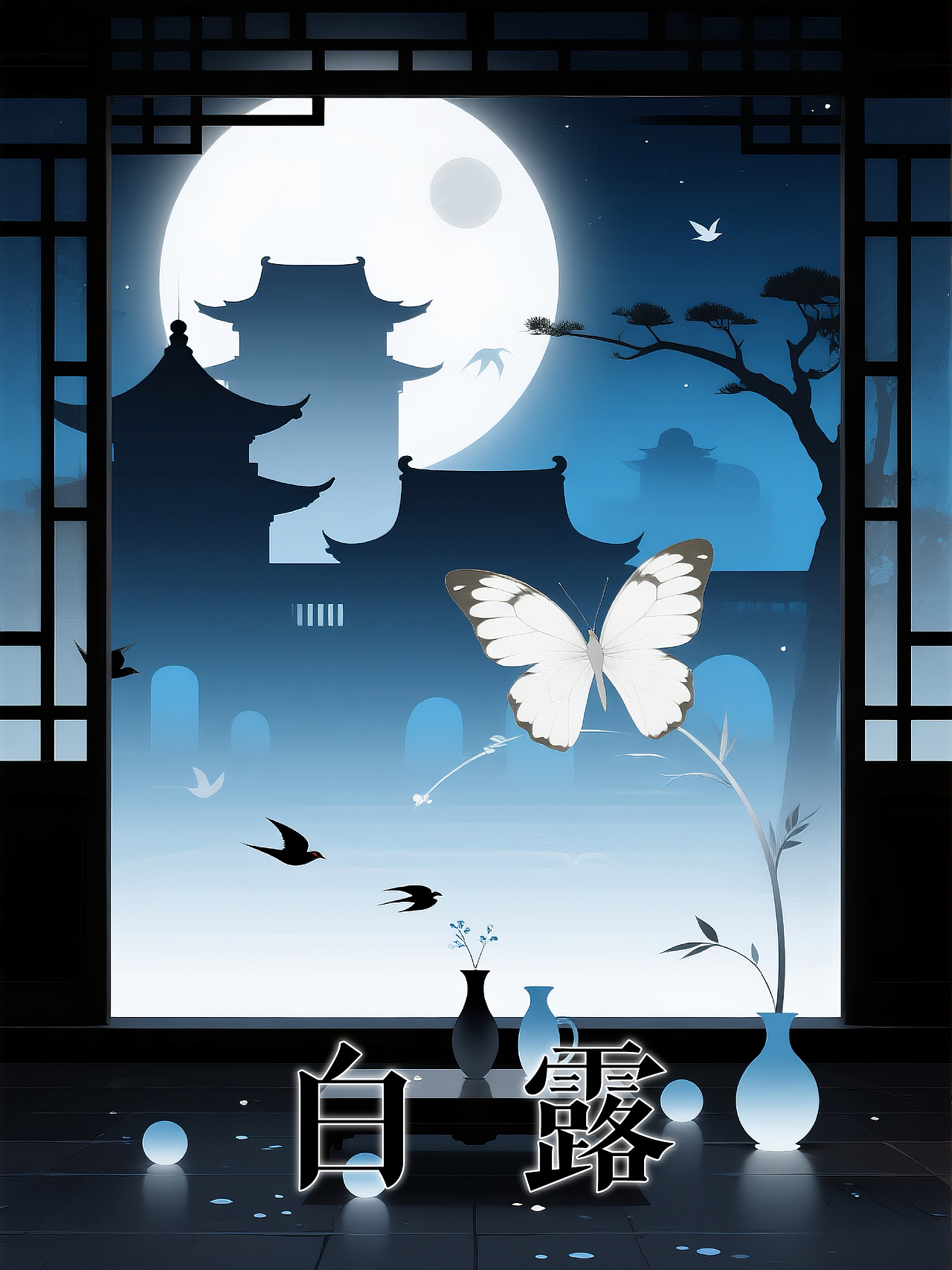 （赛博国风）二十四节气插画（图ZMzkzNDc3MTA0） - 海报 - 站酷设计师多面体设计原创素材 - 站酷ZCOOL