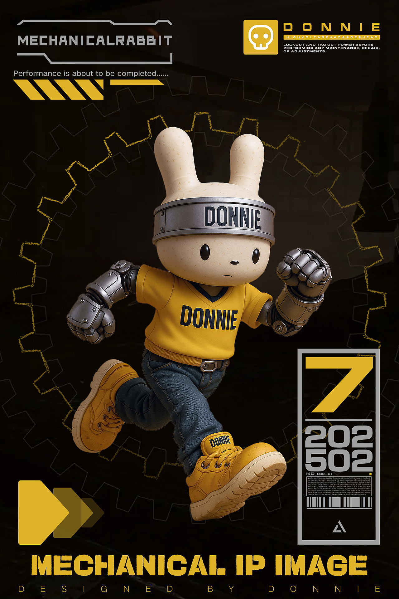 『Mechanical Rabbit Sky』视觉分享×大白Donnie_小悟空AIGC-站酷ZCOOL