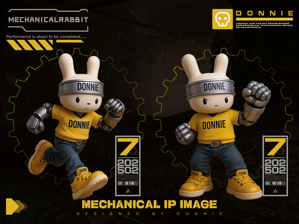 『Mechanical Rabbit Sky』视觉分享×大白Donnie_小悟空AIGC-站酷ZCOOL
