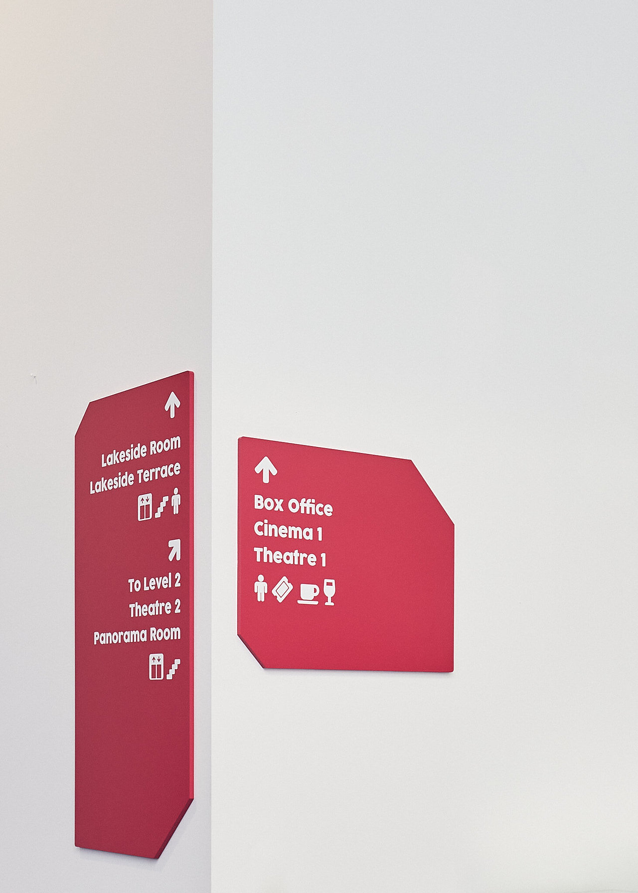 导视设计|红色系导视设计