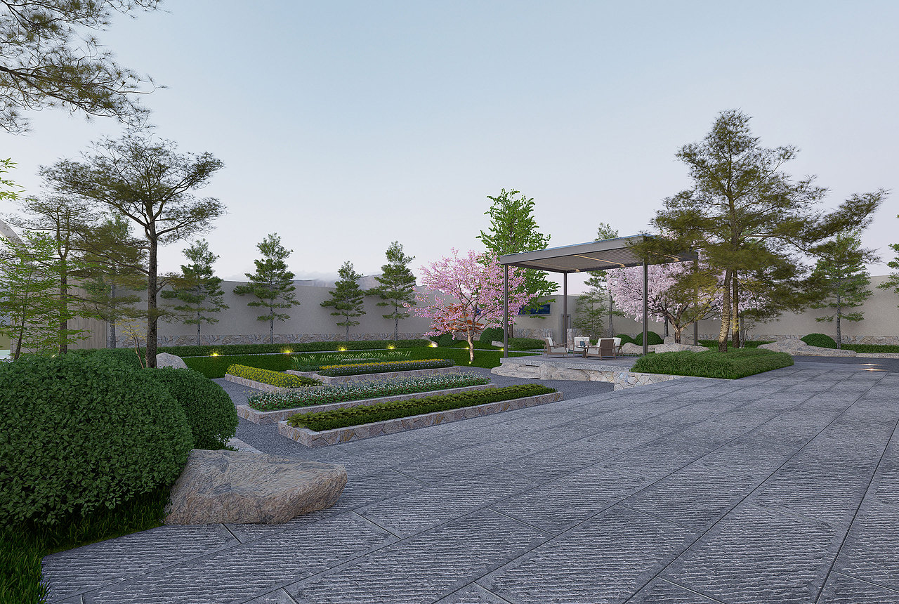 带有陕北风格的私家民宿（图ZMzkzNDgzMjcy） - 景观设计 - 站酷设计师wxd199256原创素材 - 站酷ZCOOL