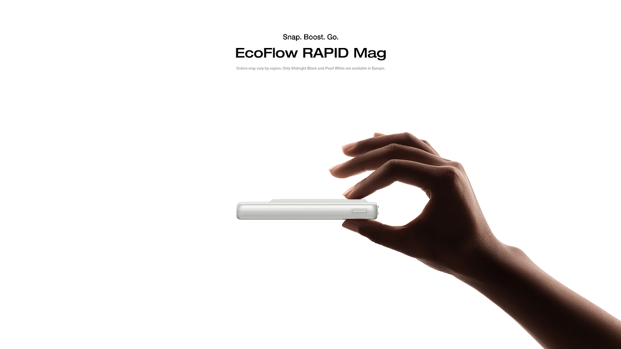 新作!磁吸充电宝视觉可以怎样呈现?简约就是高级!