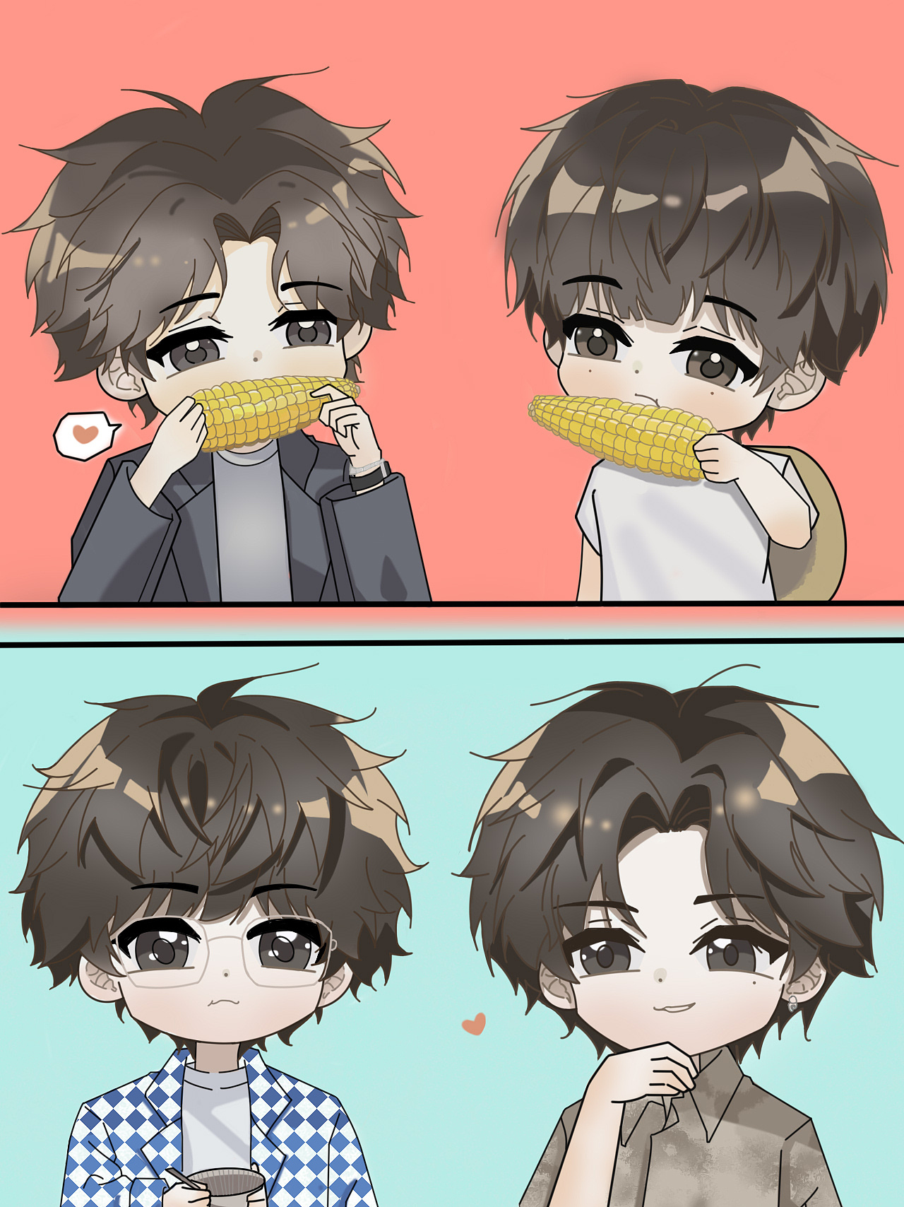 逆爱（图ZMzkzNDg3NDky） - 艺术插画 - 站酷设计师段宇111原创素材 - 站酷ZCOOL