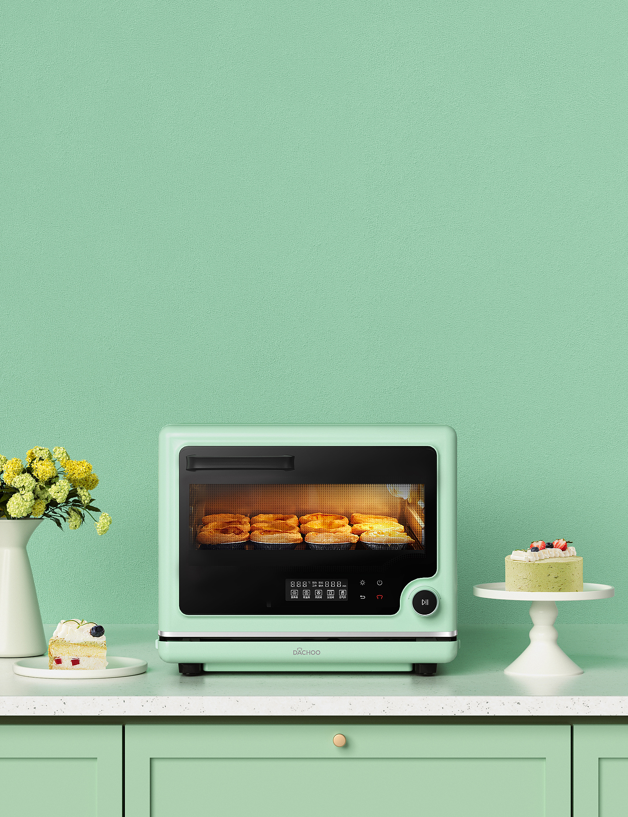 老板电器产品场景渲染、大促kv等