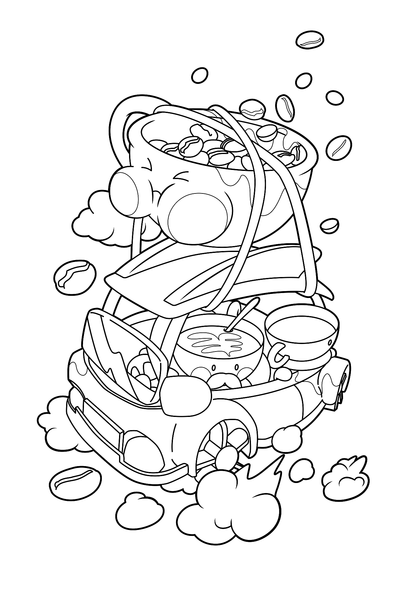 2025年-琥系列主题涂鸦-矢量插画（图ZMzkzNDk5MTE2） - 新锐潮流插画 - 站酷设计师墨印LO原创素材 - 站酷ZCOOL