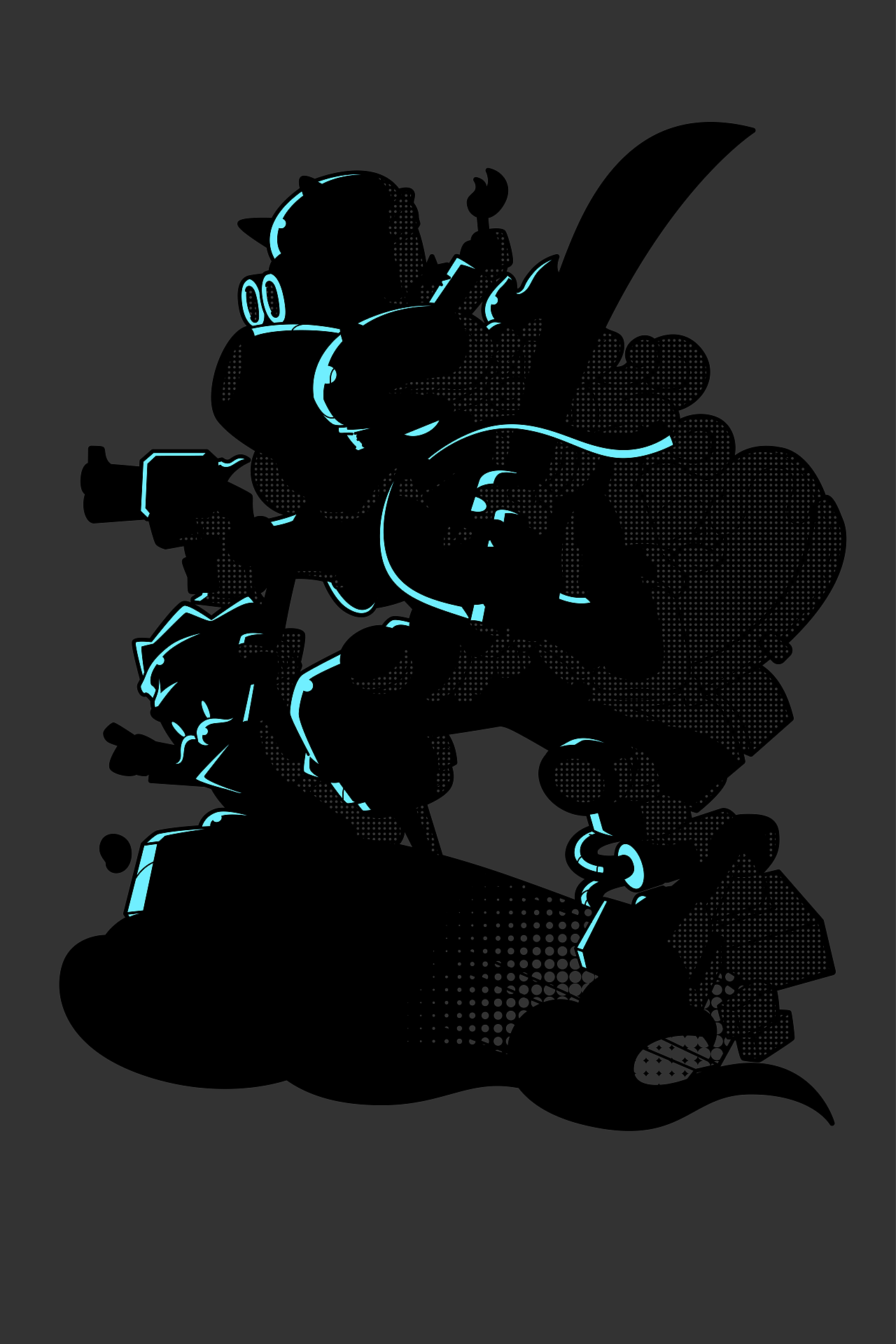 2025年-琥系列主题涂鸦-矢量插画（图ZMzkzNDk5MTg4） - 新锐潮流插画 - 站酷设计师墨印LO原创素材 - 站酷ZCOOL