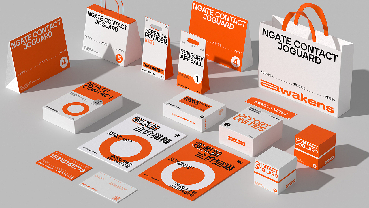 awakens零添加猫粮包装物料设计（图ZMzkzNTA2NDIw） - 包装 - 站酷设计师小熊猫品牌设计原创素材 - 站酷ZCOOL