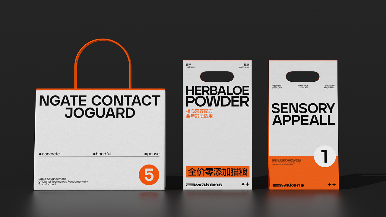 awakens零添加猫粮包装物料设计（图ZMzkzNTA2NTI4） - 包装 - 站酷设计师小熊猫品牌设计原创素材 - 站酷ZCOOL